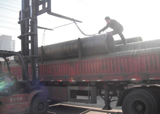 Boiler Seamless Carbon Steel Pipe ASTM A106 Grade B 559 * 100mm NDE Size