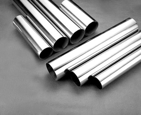 Grade 304L 316L Stainless Steel Round Pipe DIN Standard For Industrial Applications